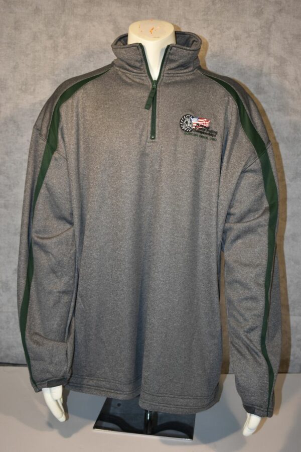 Quarter Zip Green