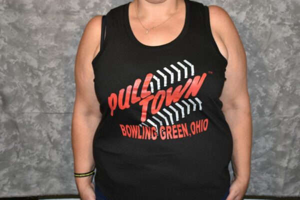 Ladies RacerBack Black Tank